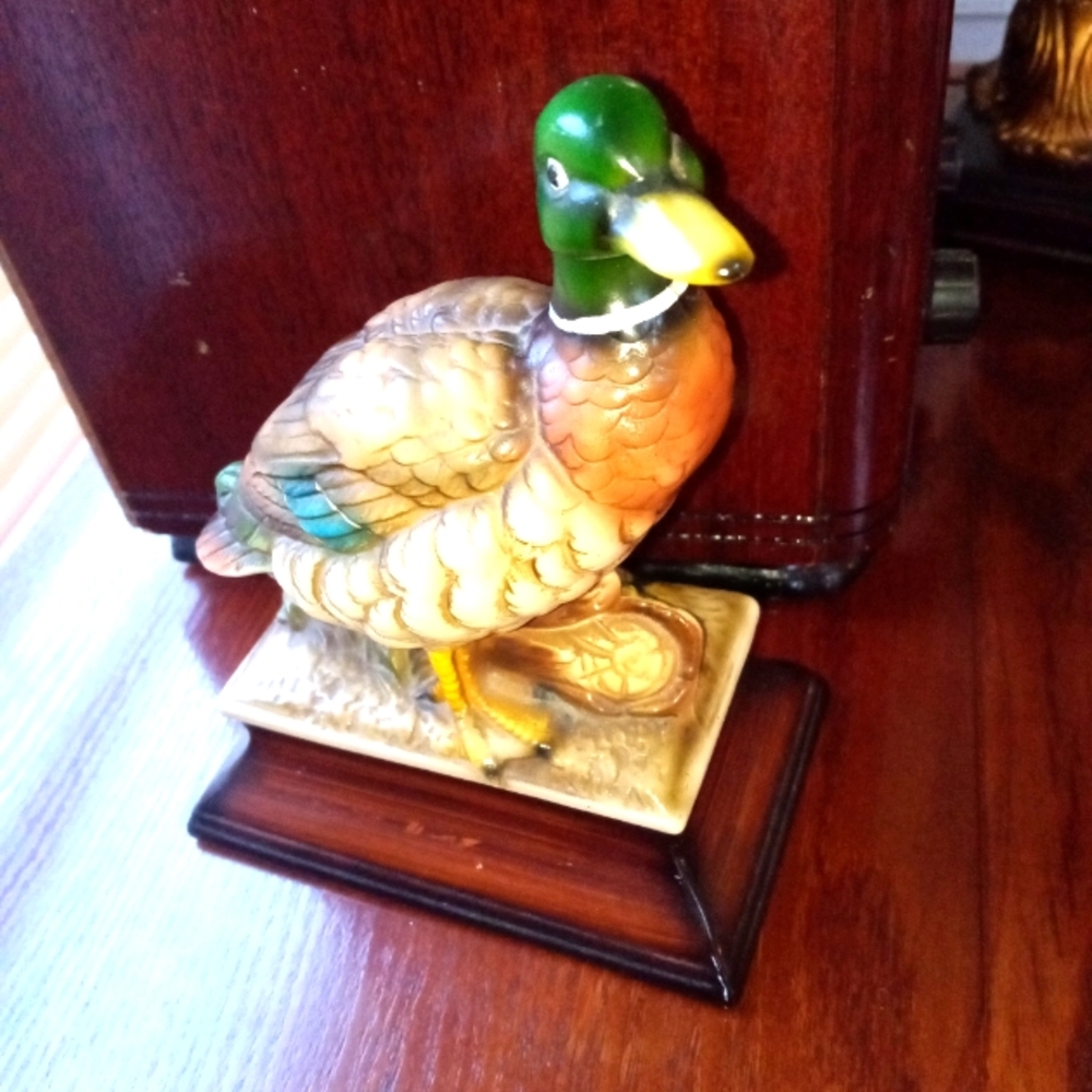 Vintage Porcelain Mallard Duck